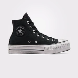 Chuck Taylor All Star Lift Platform Chrome  Kadın Siyah Sneaker