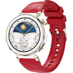 Huawei Watch Gt5 Pro 42MM Uyumlu Kordon Yumuşak Esnek Silikon Kordon Kayış