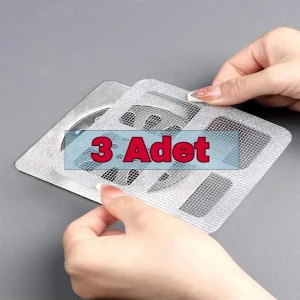 Yapışkanlı Gider Pislik Tutucu Filtre ( 3 Adet )