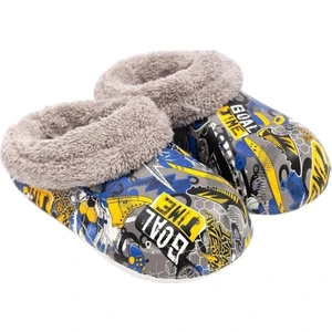 İçi Kürklü Dışı Eva Çocuk Ev Kreş Okul Sokak Terlik GRİ