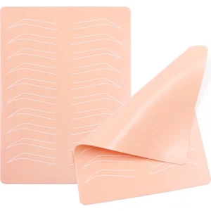 Kalıcı Makyaj Eğitim Çalışma Pudrasız Şablonlu Lateks