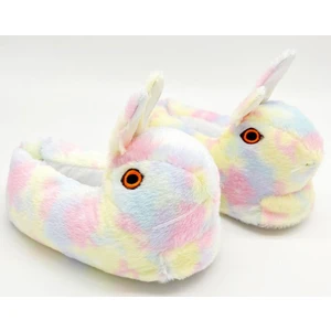 Kadın Kız Çocuk Kombin Hayvanlı Tavşanlı Panduf Ev Botu