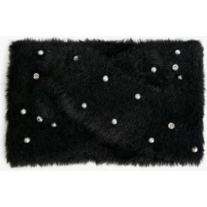 Peluş Saç Bandı Inci Detaylı