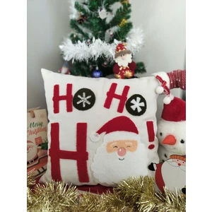 MELINA Home Deco Yılbaşına Özel Tasarlanmış Punch Işlemeli Kırlentler, Rengarenk, Merry Christmas, Zarif ve Şık Yılbaşı Dekoru (43 x 43  cm ),  Konforlu ve Dayanıklı Kumaş, Ev ve Ofis Için Ideal Hediye