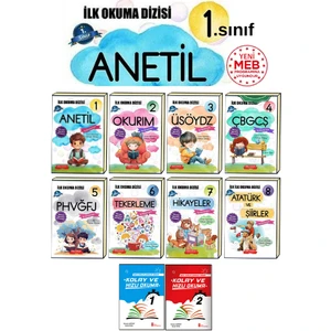 Anetil Ilk Okuma Seti  8 Kitap Takım