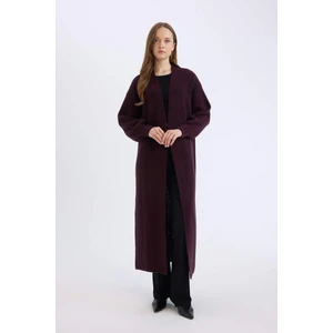 Regular Fit Basic Düz Uzun Triko Hırka D4367AX24WN
