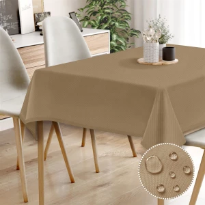 Canvas Sıvı Geçirmez Leke Tutmaz Kil Masa Örtüsü