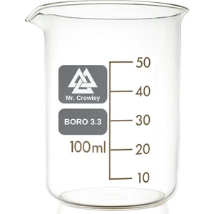 Cam Beher 100 ml Kısa Form Isıya Dayanıklı