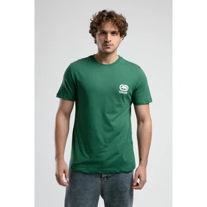 ECKO UNLTD Corınth Yeşil Bisiklet Yaka Baskılı Standard Fit Erkek Tshirt