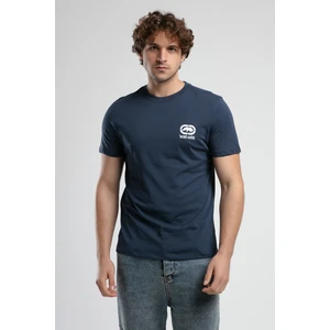 Ecko Unltd. Corınth Lacivert Bisiklet Yaka Baskılı Standard Fit Erkek Tshirt