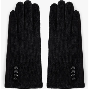 Dokulu Eldiven Düğme Detaylı