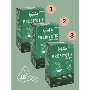 (3'LÜ SET) Avantajlı Prebiyotik Yeşil Çay Seti-(Sindirim Sağlığını Destekler),Rezene,Vitamin D3...