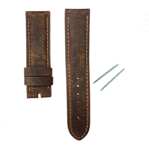 Roder Kordon N1001S Nubuk Deri Kordon - Kahverengi - 22 mm