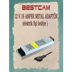 12 V 16 Amper Metal Adaptör Elektrik Fişi