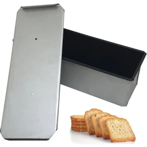 Tost Ekmeği Kalıbı Teflon 14X14X33CM
