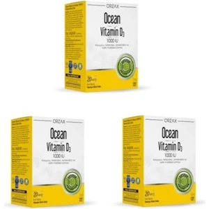 Vitamin D3 1000 Iu 20 ml Sprey 3 Adet