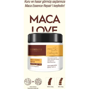 Maca Love Hair Repair Argan Keratin Collagen Onarıcı Saç Maskesi
