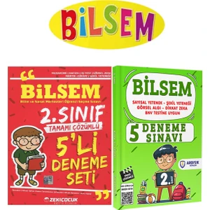 Ardışık Yayınları 2. Sınıf BİLSEM Deneme Sınav Seti 2 Kitap