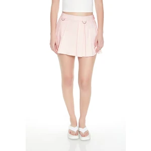 Forever 21 Raw-Cut Piliseli Mini Etek