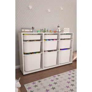 Bofi Ultra 3+3+3 Sepetli Çok Amaçlı Mutfak Kiler Dolabı