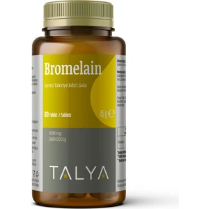Bromelain Içeren Takviye Edici Gıda