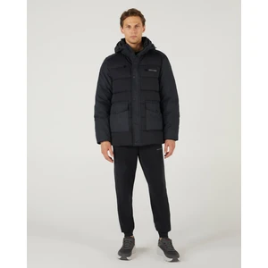 M Outerwear Padded Jacket Erkek Siyah Mont S242077-001