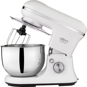 Chef x Star 1500 Stand Mikser 1500 Watt 5 Litre Beyaz Teflon Kaplama Aparatlı