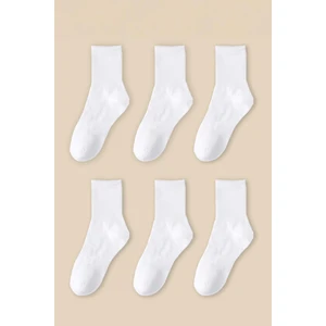 Black Deer 6 Çift Tenis Çorabı Erkek ,kadın Unisex Kolej Çorabı