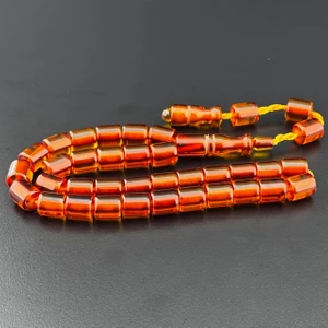 Hicaz Tesbihçilik Eskitma Usül Ateş Kehribar Tesbih Sswwee