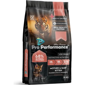 Pro Performance Adult Cat Mother & Baby Kitten With Salmon &rice 15KG