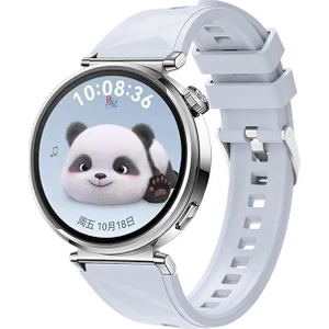Redmud Teknoloji Huawei Watch Gt4 41 mm ve Gt5 41 mm ile Uyumlu 18 mm Kordon Ayarlanabilir Tokalı Soft Silikon Kayış
