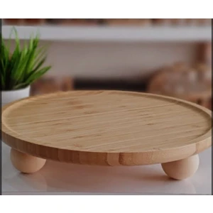 Bambu Top Ayaklı Sunumluk