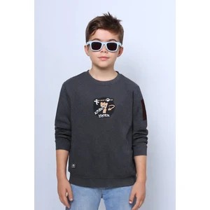 Erkek Çocuk 3 Iplik Sweat Sırt Baskılı Ribanalı E19