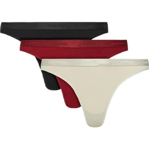 Calvin Klein 3'lü Tanga 000QD5244E