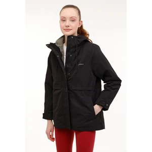 Wl Zoe 2urb4 4pr Siyah Kadın Kısa Kaban