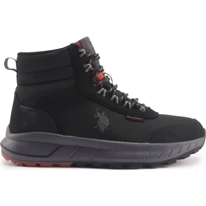 U.S. Polo Assn.  Elha 4pr Siyah Erkek Biker Bot
