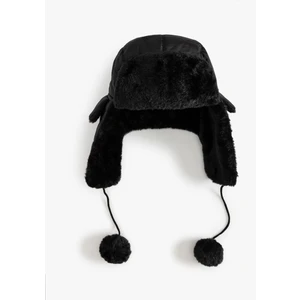 Peluş Kışlık Pilot Şapkası