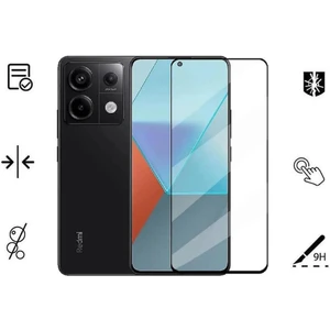 Tekno Prime Xiaomi Redmi Note 13 Pro 4g 5g Ile Uyumlu Kırılmaz Cam 9d Tam Kapatan Süper Glass
