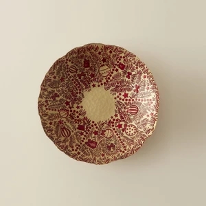 Karaca Home New Year Yılbaşı Festive Dekoratif Tabak Gold