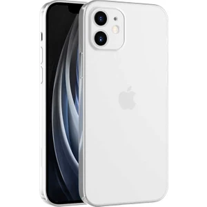 Apple iPhone 12 Kılıf Blok Kapak-Renksiz