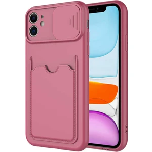 ZORE Apple iPhone 11 Kılıf ​Kartix Kapak-Koyu Mor