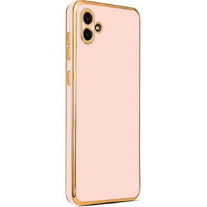 Galaxy A04 Kılıf Bark Kapak-Rose Gold