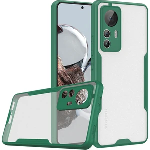 Xiaomi Mi 12T Pro Kılıf Parfe Kapak-Koyu Yeşil