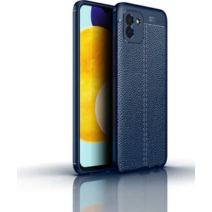 Galaxy A03 Kılıf Niss Silikon Kapak-Lacivert