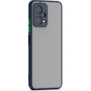 ZORE Xiaomi Redmi Note 12 Pro 5g Kılıf Hux Kapak-Lacivert