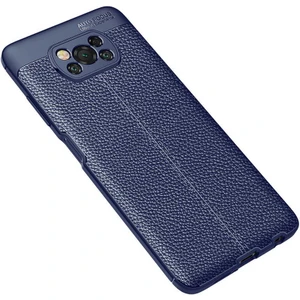 ZORE Xiaomi Poco X3 Kılıf  Niss Silikon Kapak-Lacivert