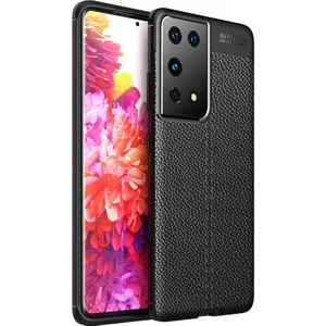 Galaxy S21 Ultra Kılıf Niss Silikon Kapak-Siyah