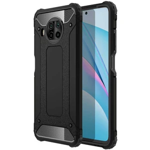 Xiaomi Redmi Note 9 Pro 5g Kılıf Crash Silikon Kapak-Siyah