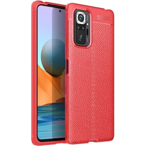 Xiaomi Redmi Note 10 Pro Kılıf Niss Silikon Kapak-Kırmızı