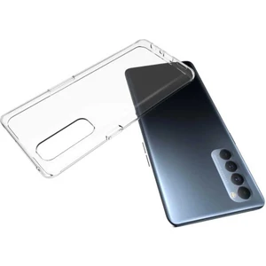 ZORE Oppo Reno 4 Pro Kılıf Süper Silikon Kapak-Renksiz